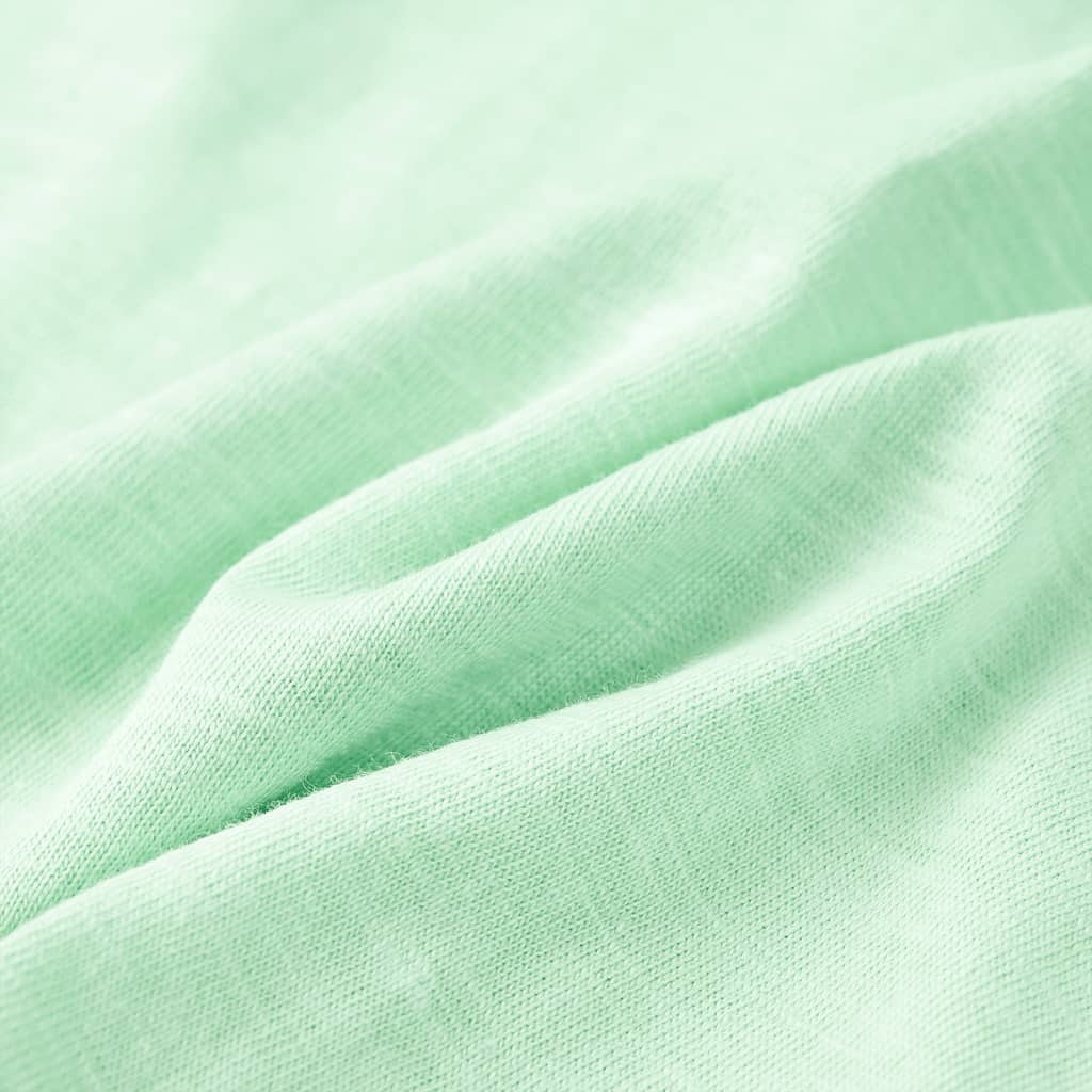 Kindershirt 128 lichtgroen