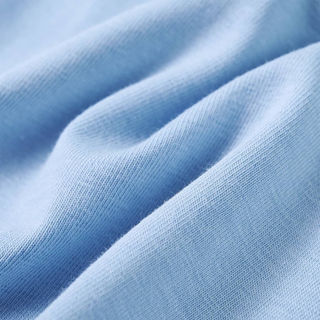 Kindershirt met lange mouwen 104 lichtblauw lichtblauw 104