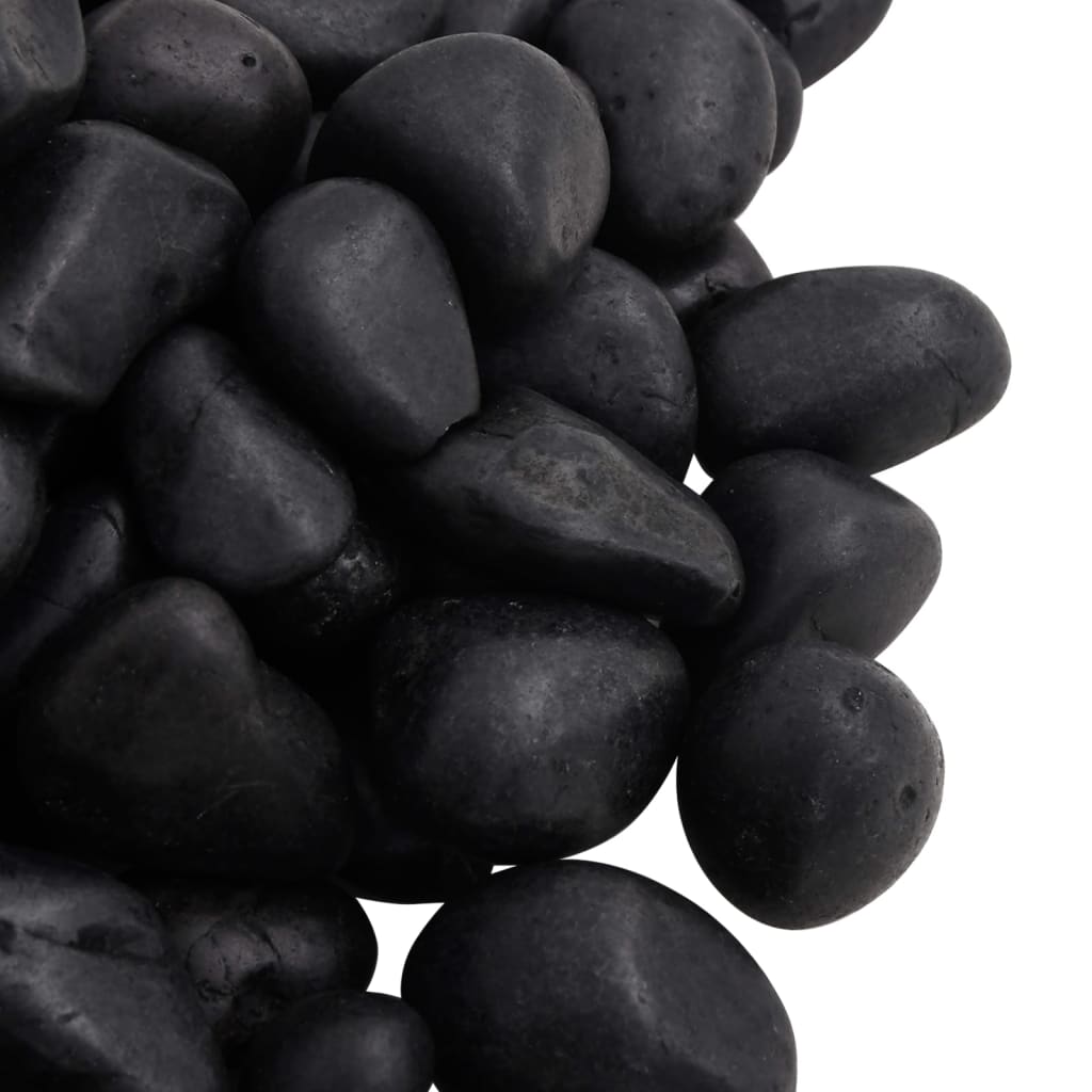 Kiezelstenen Gepolijst 2-5 Cm 25 Kg 2-5 cm (25 kg) Zwart