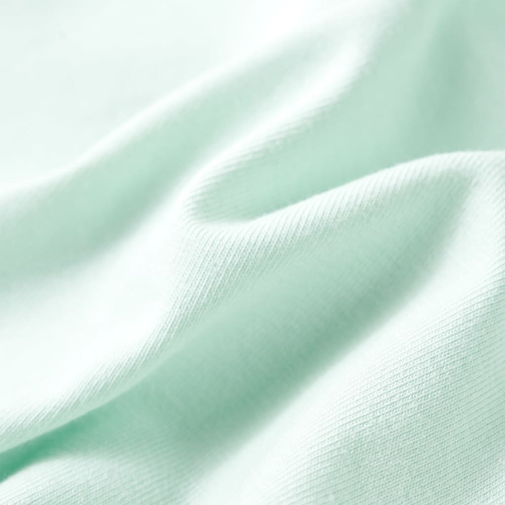 Kindershirt 92 lichtmint Mintgroen 92