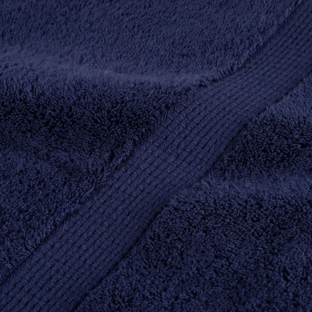 Badhanddoeken SOLUND 4 st 600 g/m² 100x150 cm marineblauw