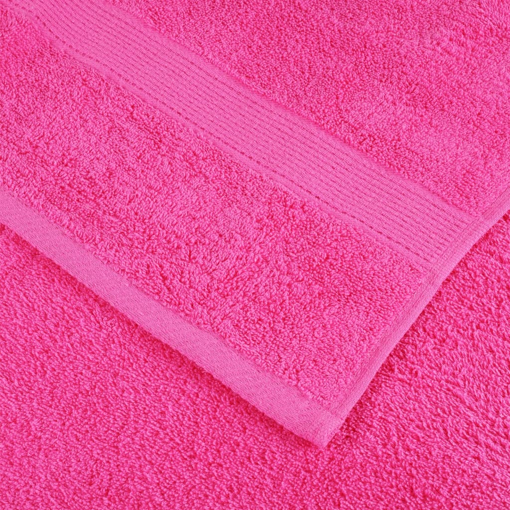 Gastendoekjes SOLUND 4 st 600 g/m² 30x50 cm roze