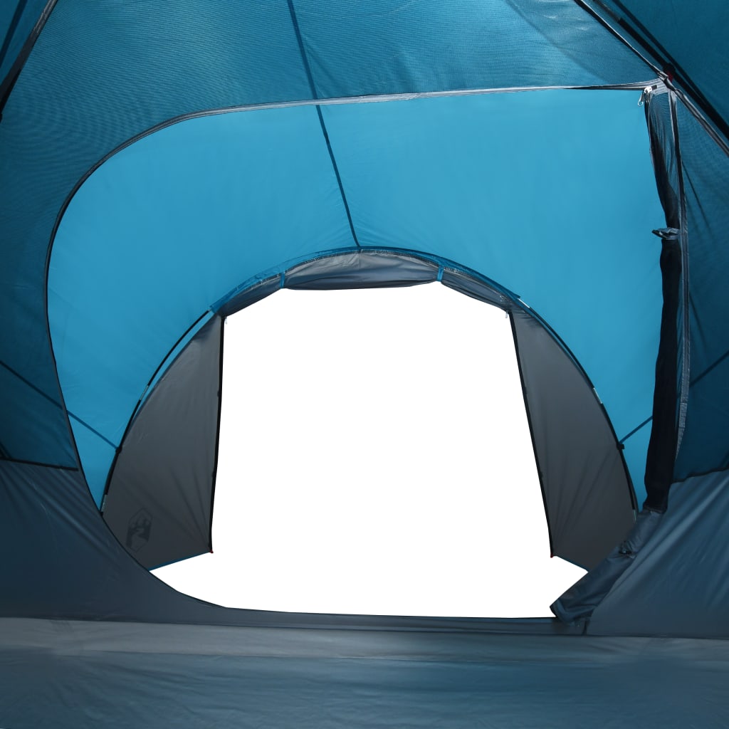 Tent 8-Persoons 360X430X195 Cm 190T Taft Blauw