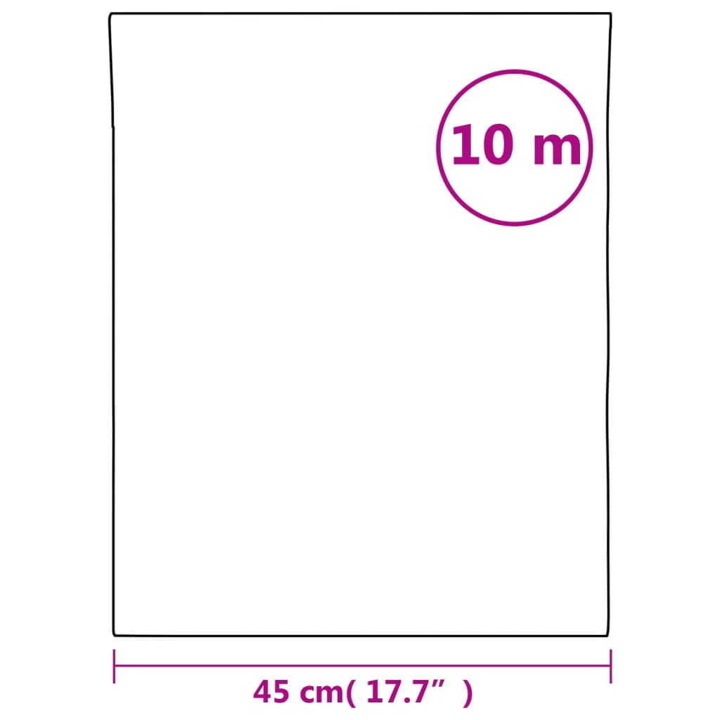 Raamfolie mat 45x1000 cm PVC grijs