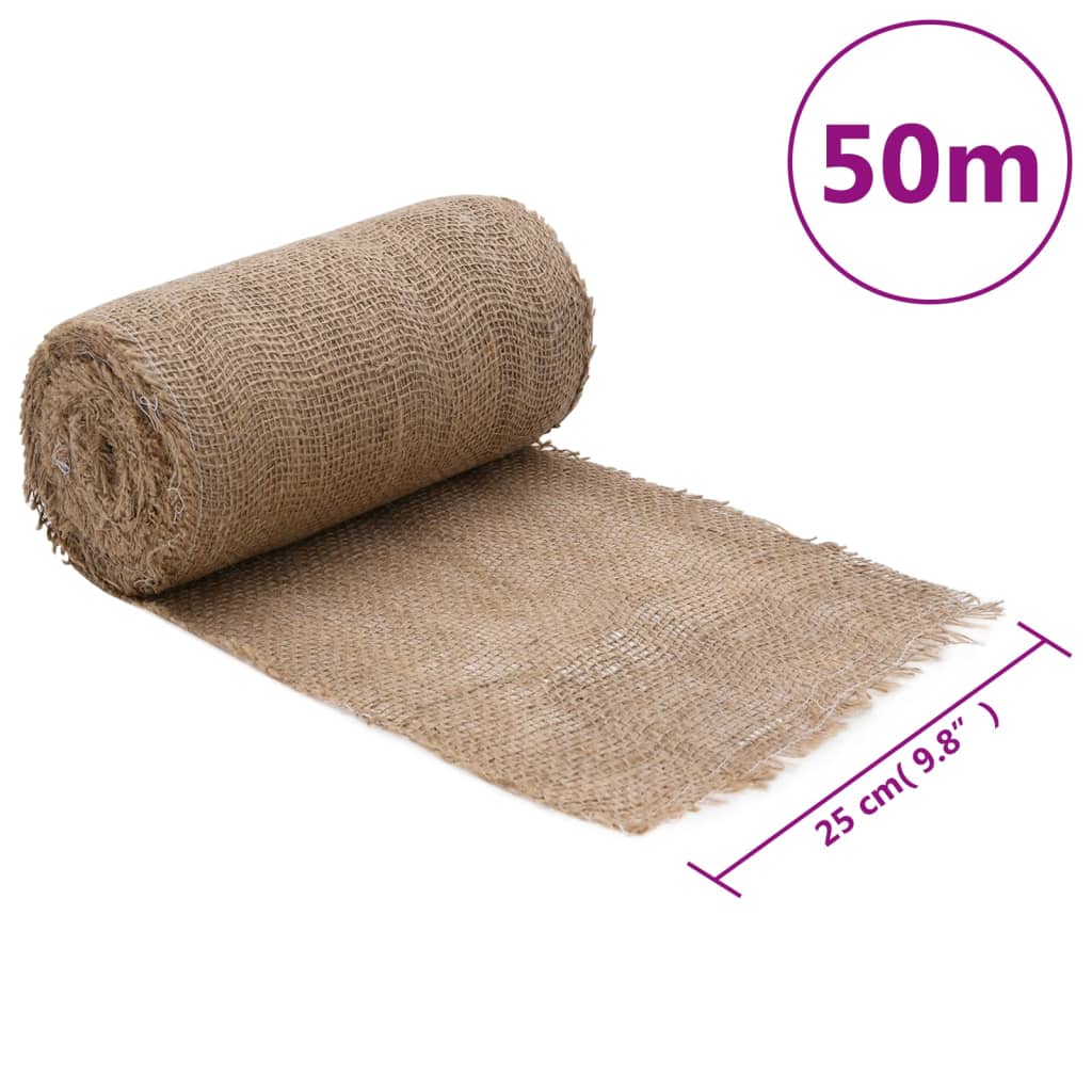 Jute Rol 200 G/M² 0,25X50 M 100% Jute 0.25 x 50 m