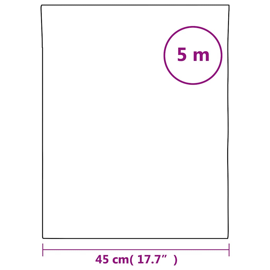 Raamfolie bamboepatroon mat 45x500 cm PVC