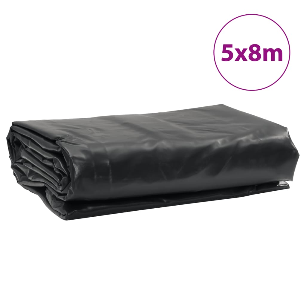 Dekzeil 600 G/M² 5X8 M Zwart