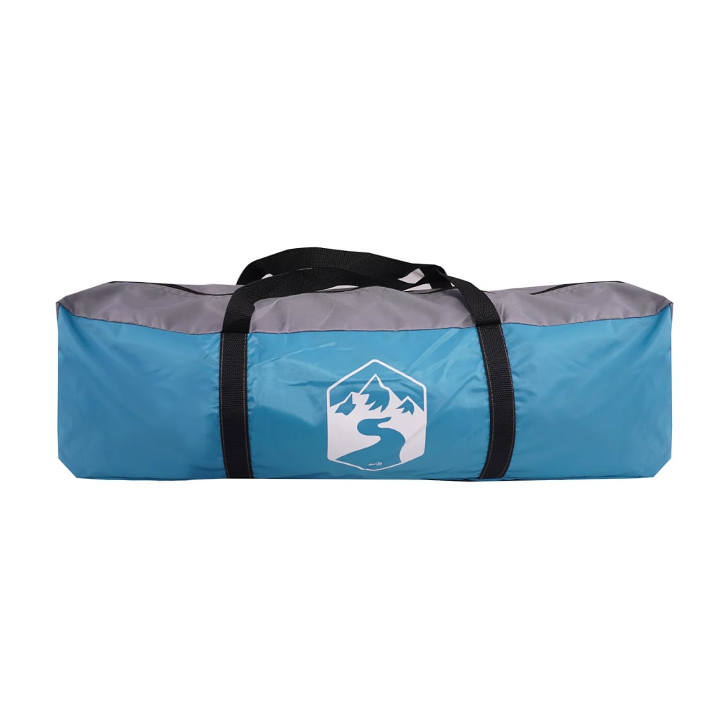 Tunneltent 10-persoons waterdicht blauw