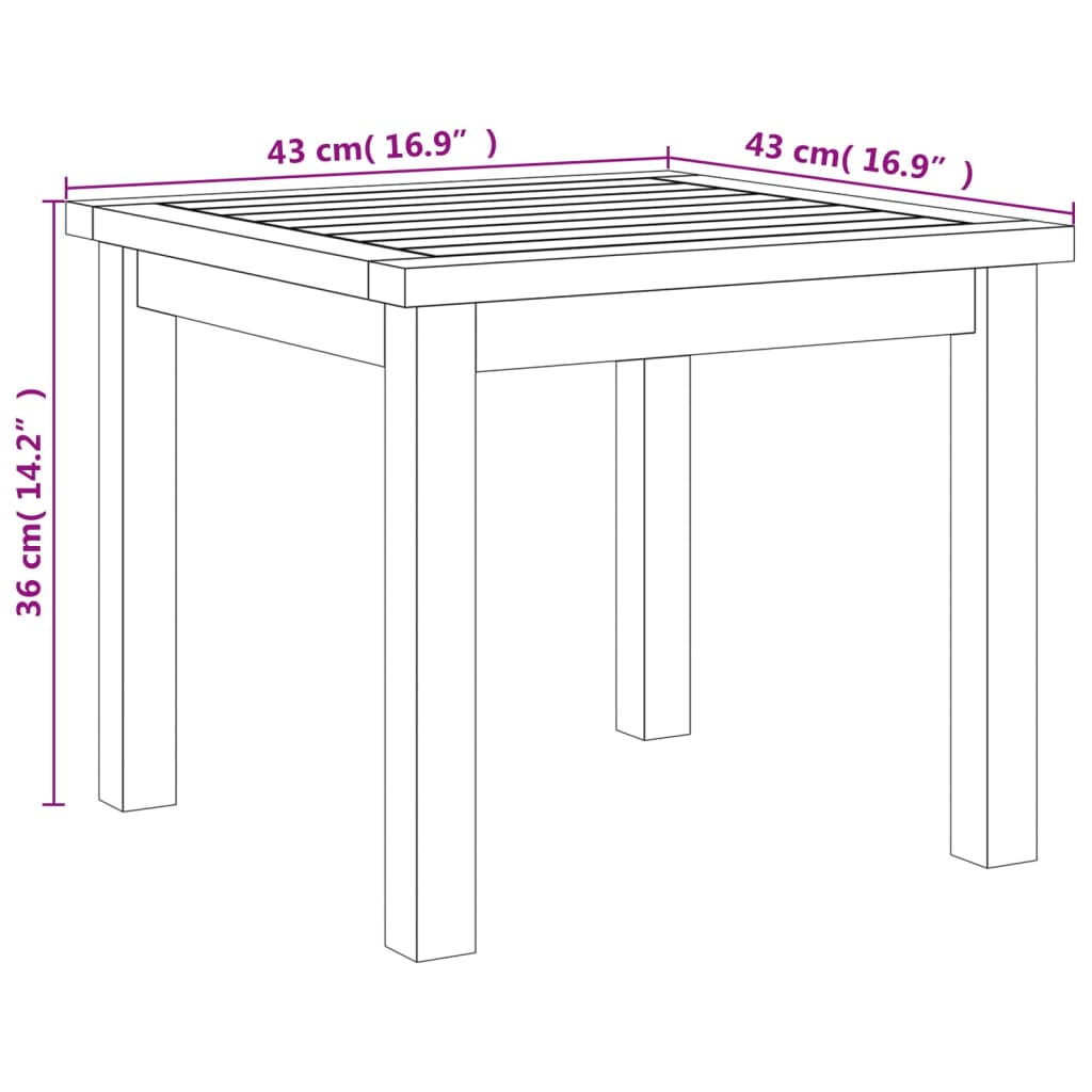 3-Delige Bistroset Poly Rattan En Acaciahout Grijs