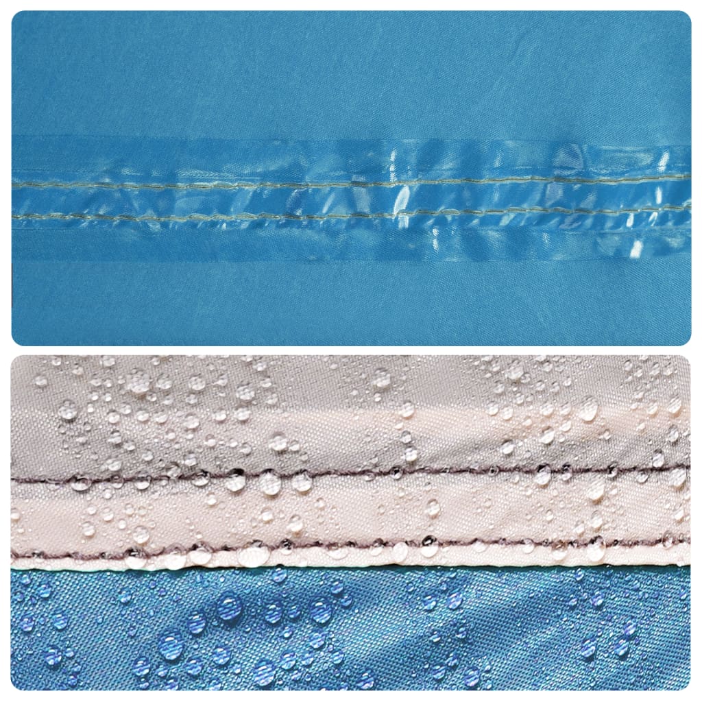 Koepeltent 3-persoons snelontgrendeling blauw