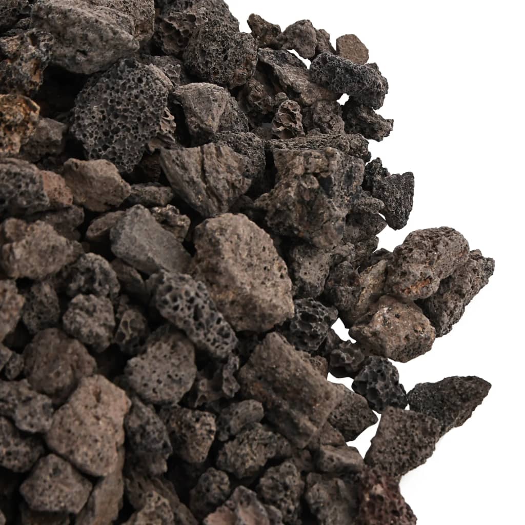 Lavastenen 10 Kg 1-2 Cm 1-2 cm (10 kg) Zwart