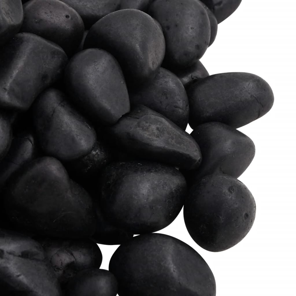 Kiezelstenen Gepolijst 2-5 Cm 10 Kg 2-5 cm (10 kg) Zwart