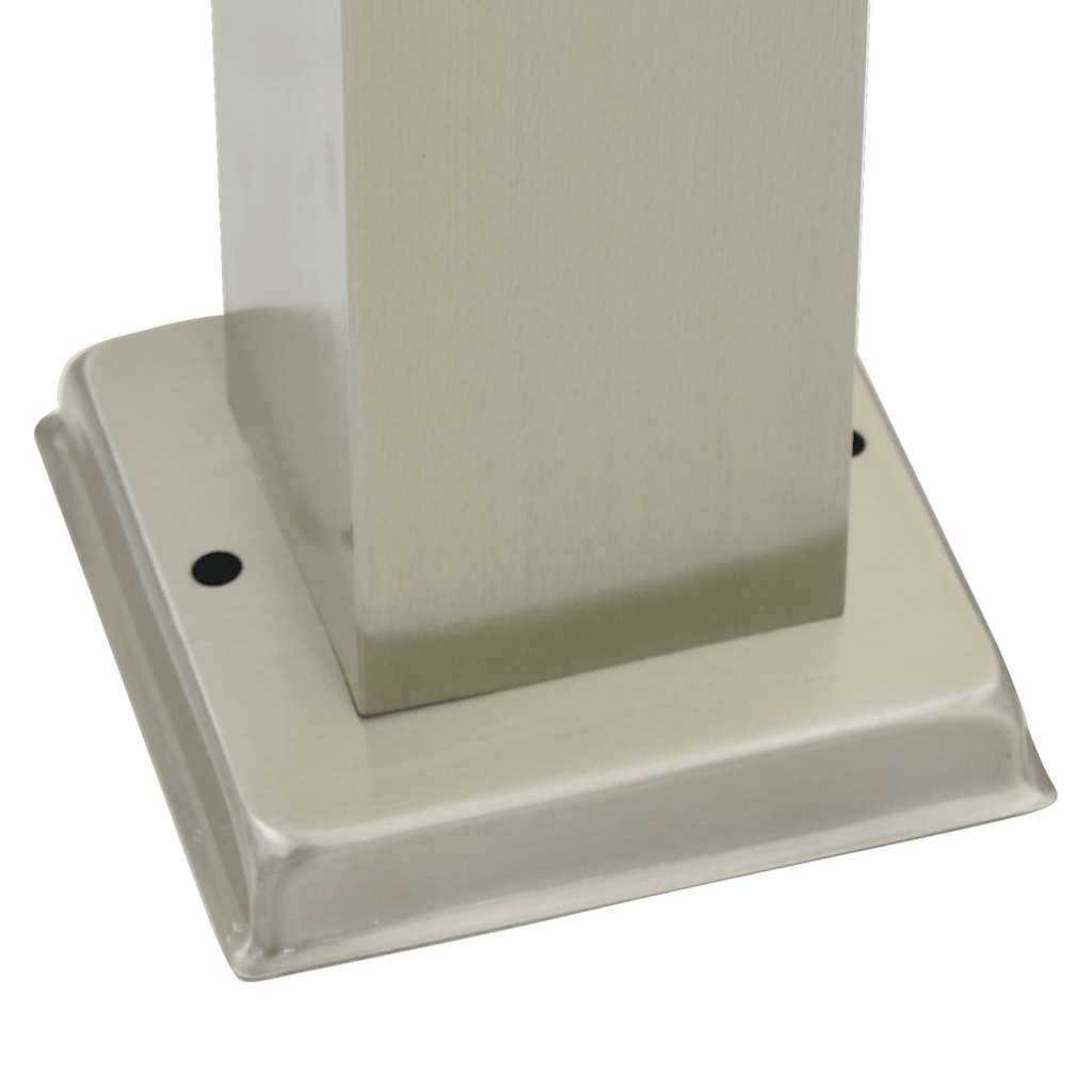 Bolderarmatuur met sensor en stopcontact 110 cm roestvrij staal IP44
