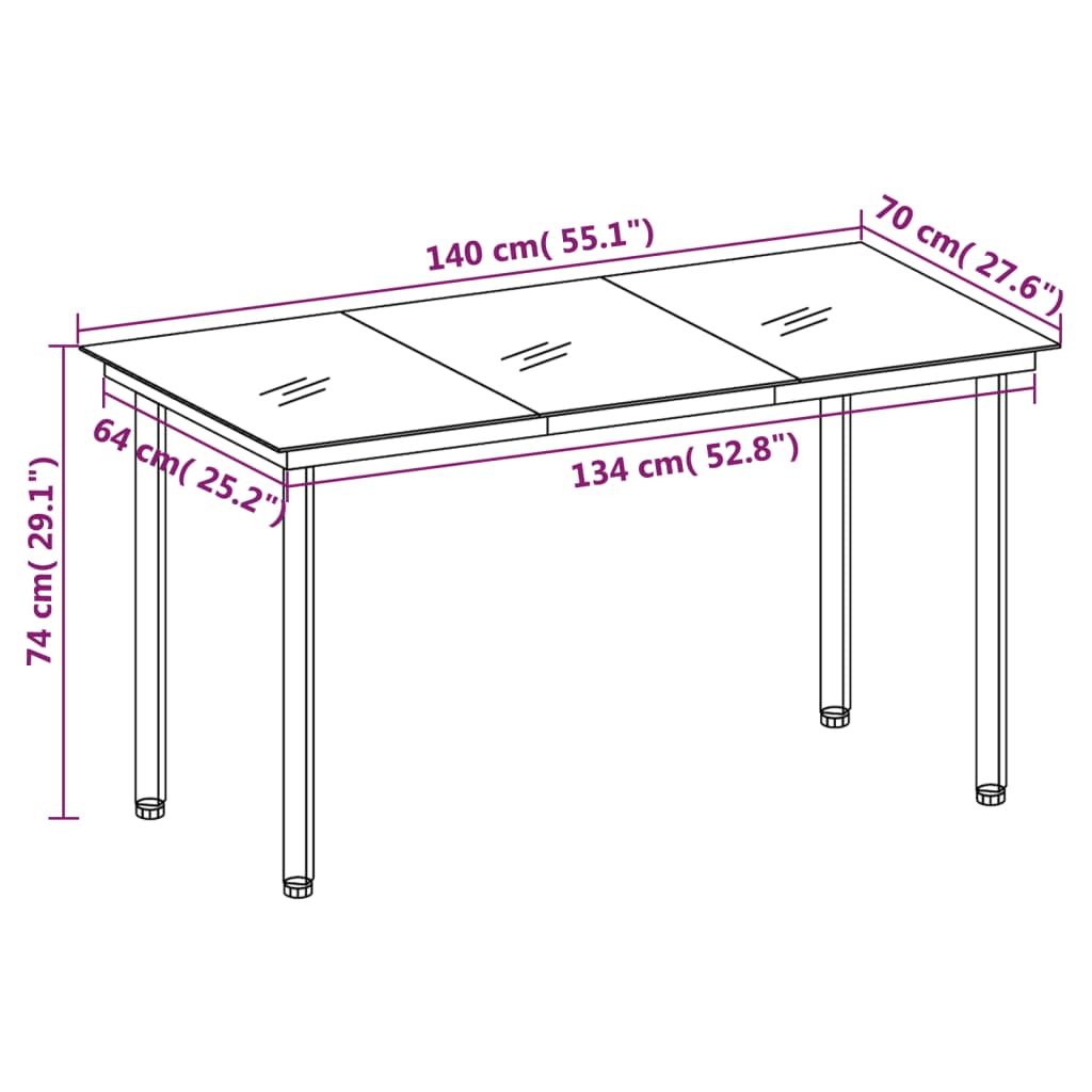 5-delige Tuinset met kussens poly rattan bruin