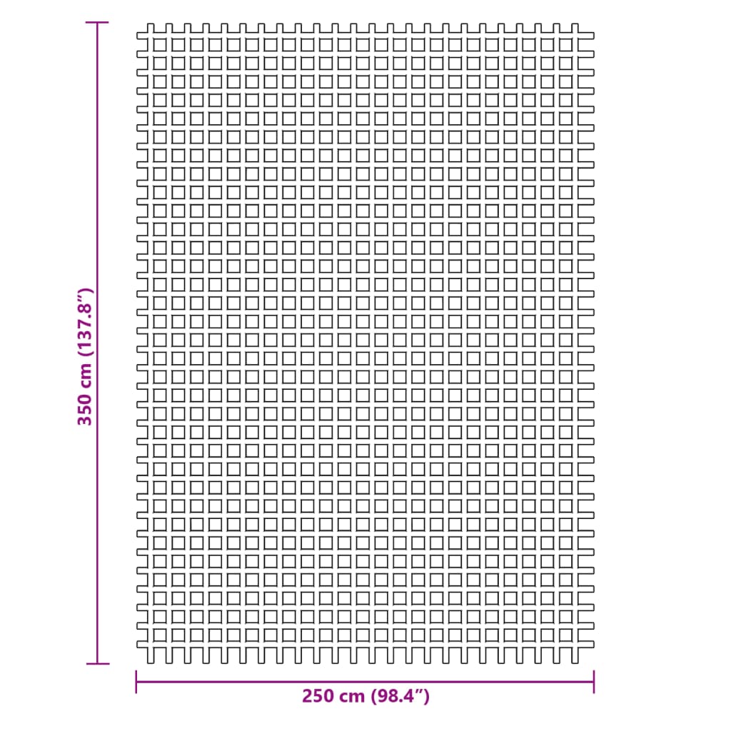 Tenttapijt 3,5X2,5 M Groen