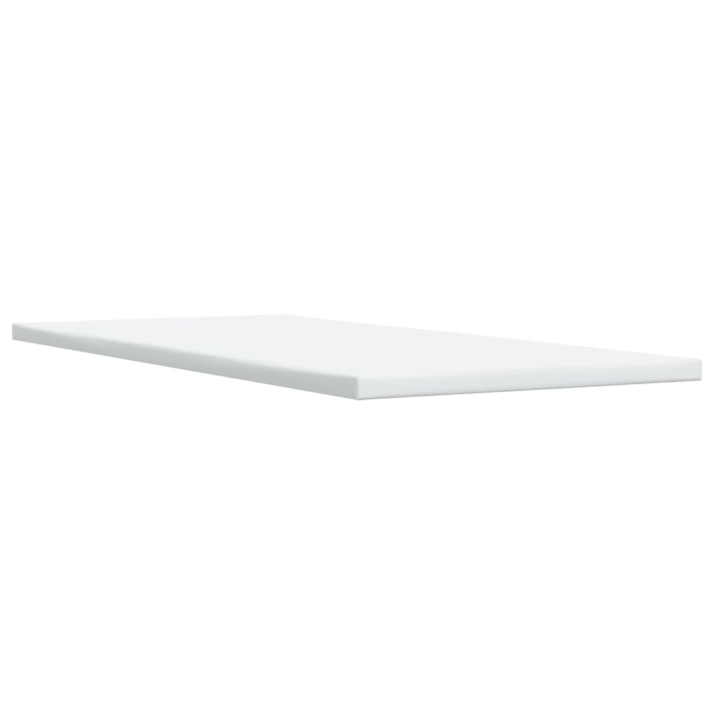 Boxspring met matras stof donkerbruin 100x200 cm