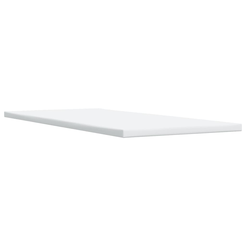 Boxspring met matras stof donkerbruin 100x200 cm