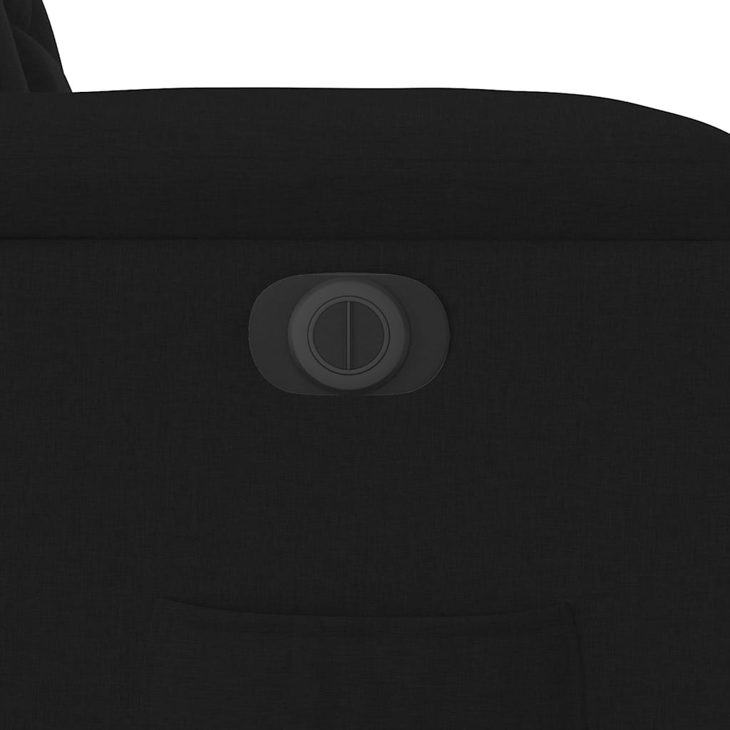 Sta-Op-Stoel Stof Zwart Nee Elektrisch verstelbaar