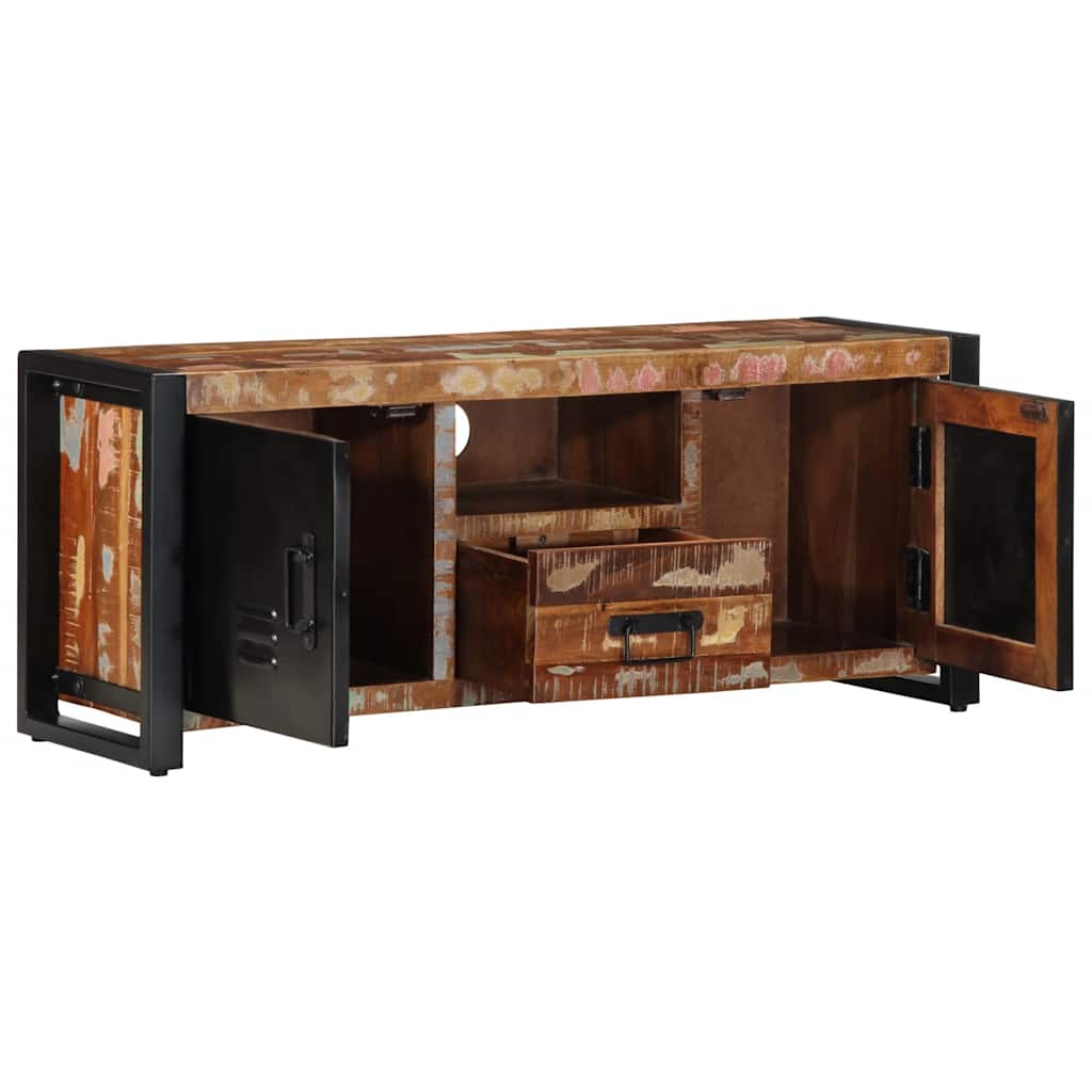 Tv-meubel 100x30x40 cm massief gerecycled hout