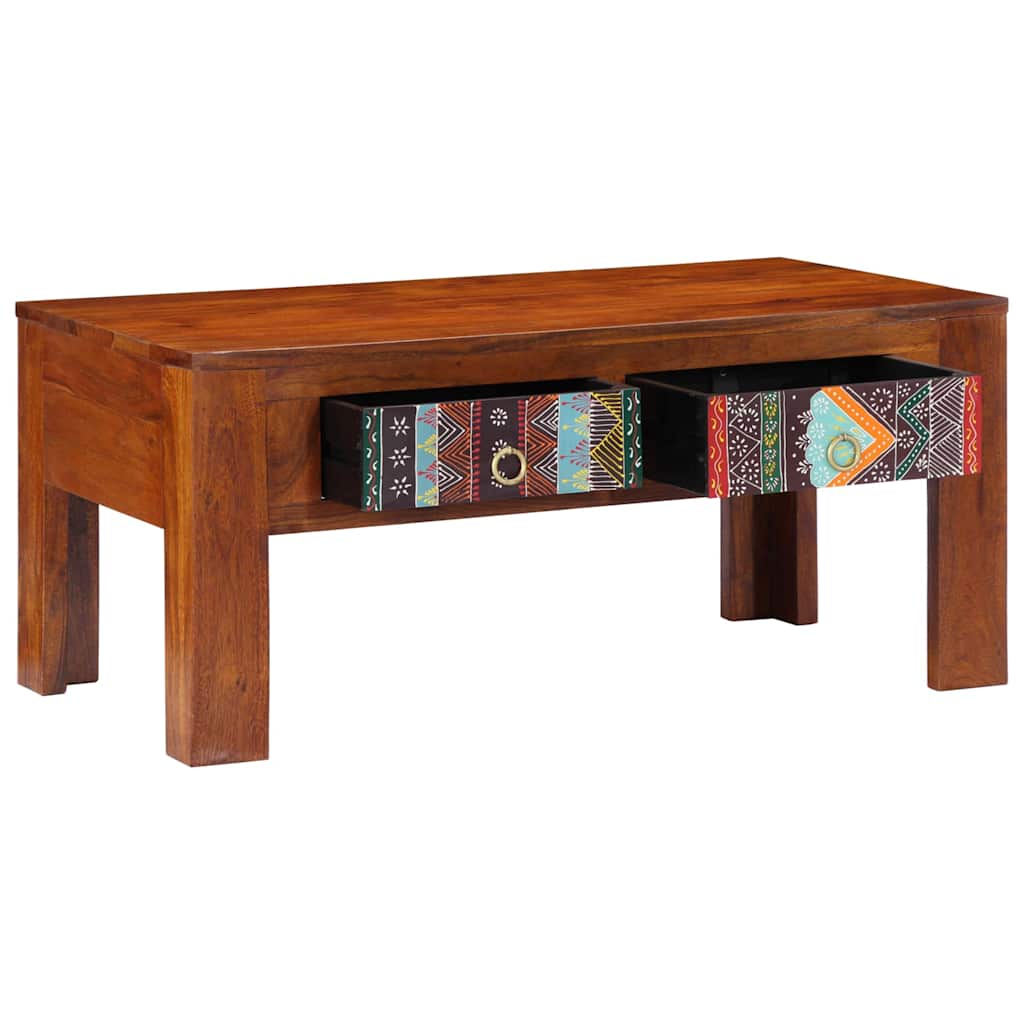Salontafel 90x50x40 cm massief acaciahout