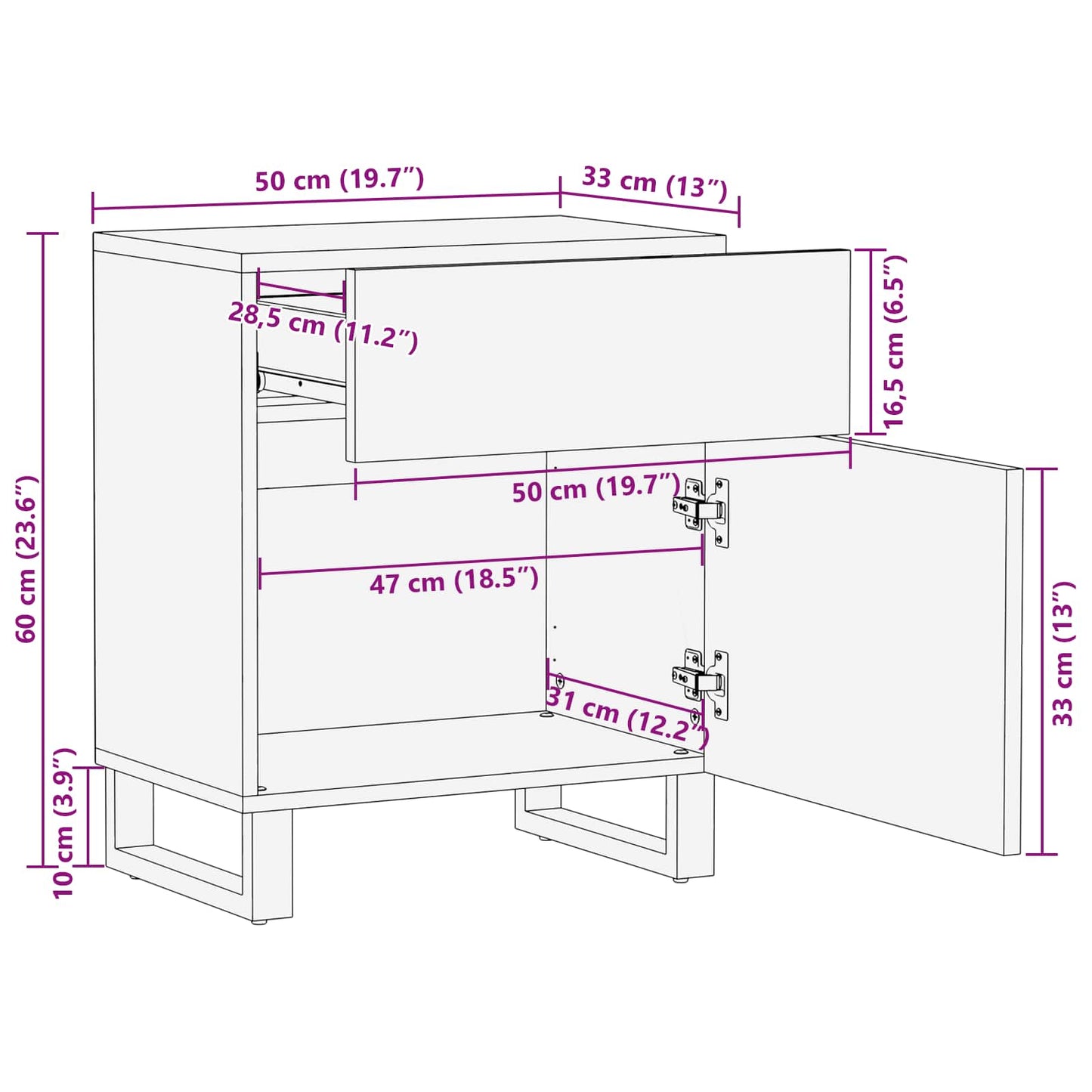 Bed kast