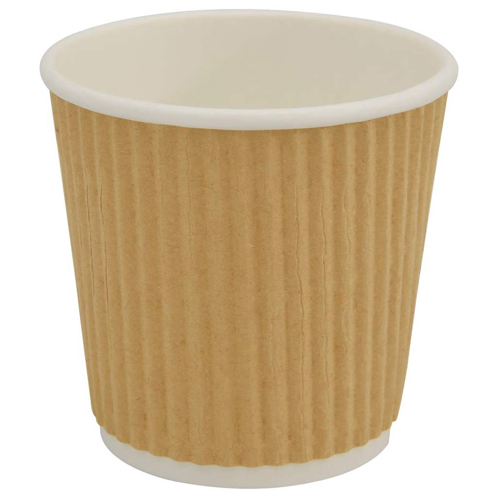 Papieren Koffiekopjes Met Deksel 1000 St 4Oz 100 ml