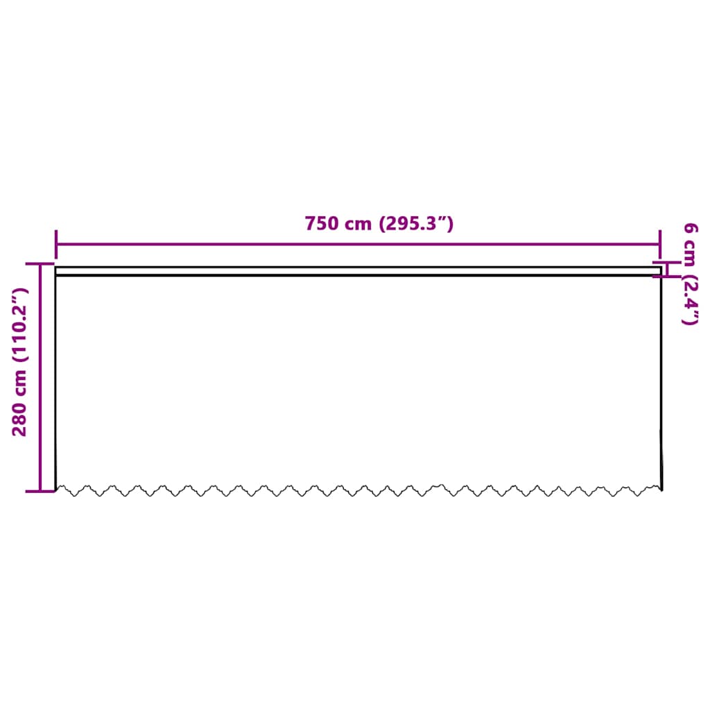 Gordijnen met gordijnen Wit 750 x 280 cm Polyester