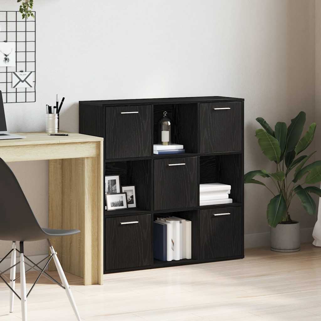 vidaXL Boekenkast 97,5x29,5x100 cm bewerkt hout wit en eikenkleurig vidaXL Boekenkast 97,5x29,5x100 cm bewerkt hout wit en eikenkleurig