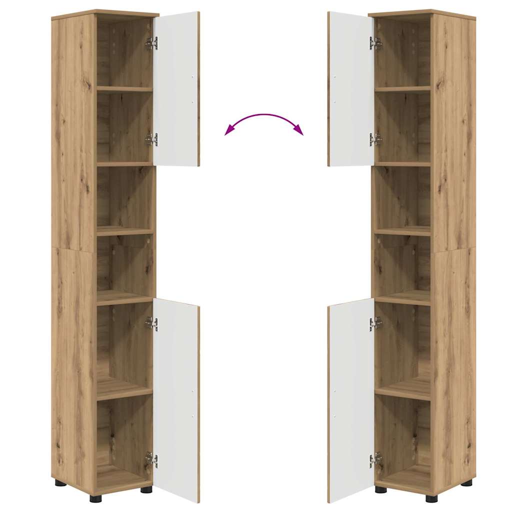 Badkamermeubelset 5 st Artisan Eiken 61 x 35 x 64 cm