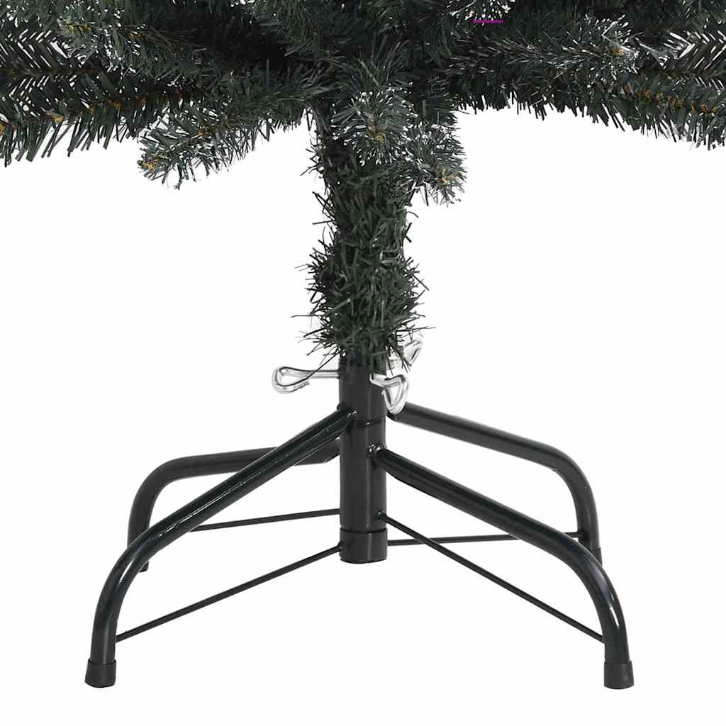 Kunstkerstboom with Decorative String Lights Groen 150 cm PVC