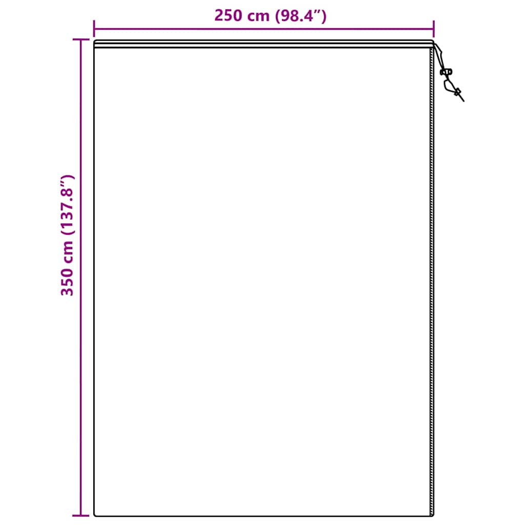 Vorstbescherming Plantenfleece Covers Wit 3,5 x 2,5 m