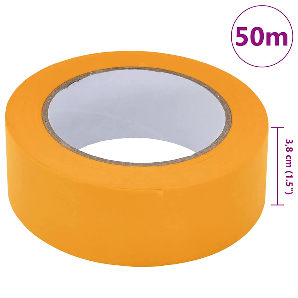 Verf Maskertapes 6 pcs Geel 38mm x 50m Papier