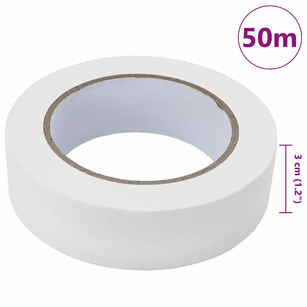 Verf Maskertapes 24 pcs Wit 30mm x 50m Papier