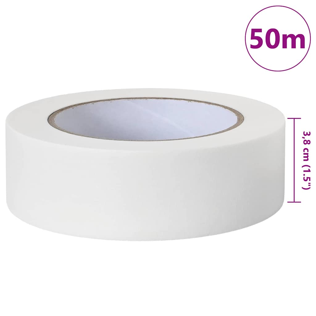 Verf Maskertapes 50 pcs Wit 38mm x 50m Papier