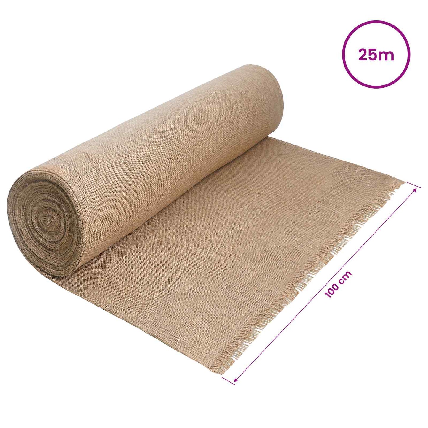 Jute Rol Naturel 200 x 2500 cm