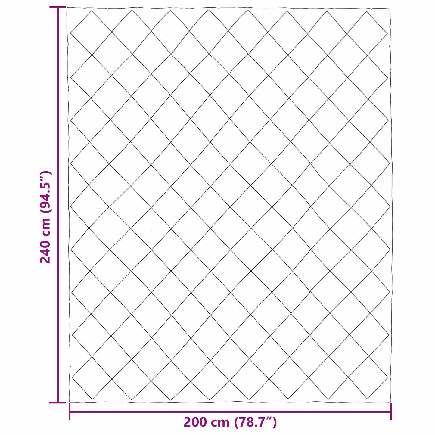 Zomer Dekbed Antraciet en Taupe 240 x 200 cm Microfiber