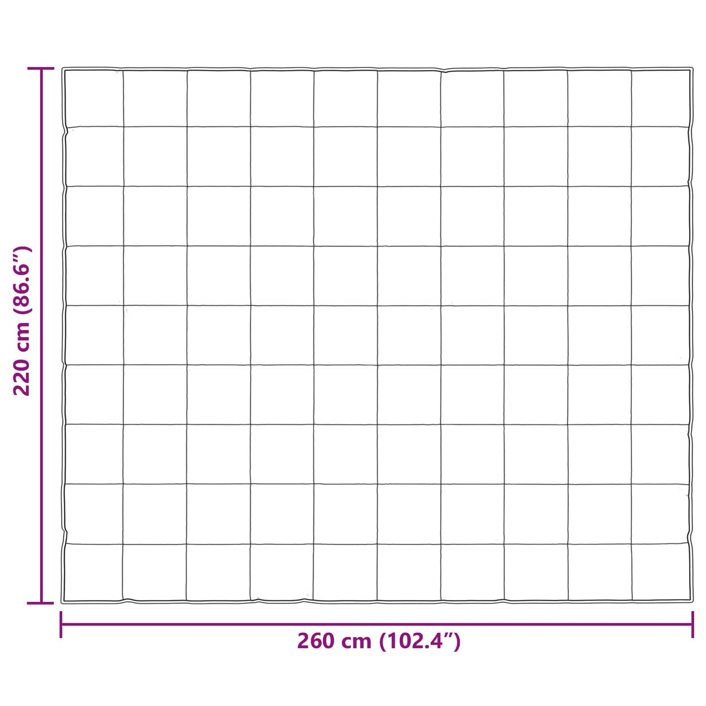 Zomer Dekbed Zilver 220 x 260 cm Satijn en Microfiber