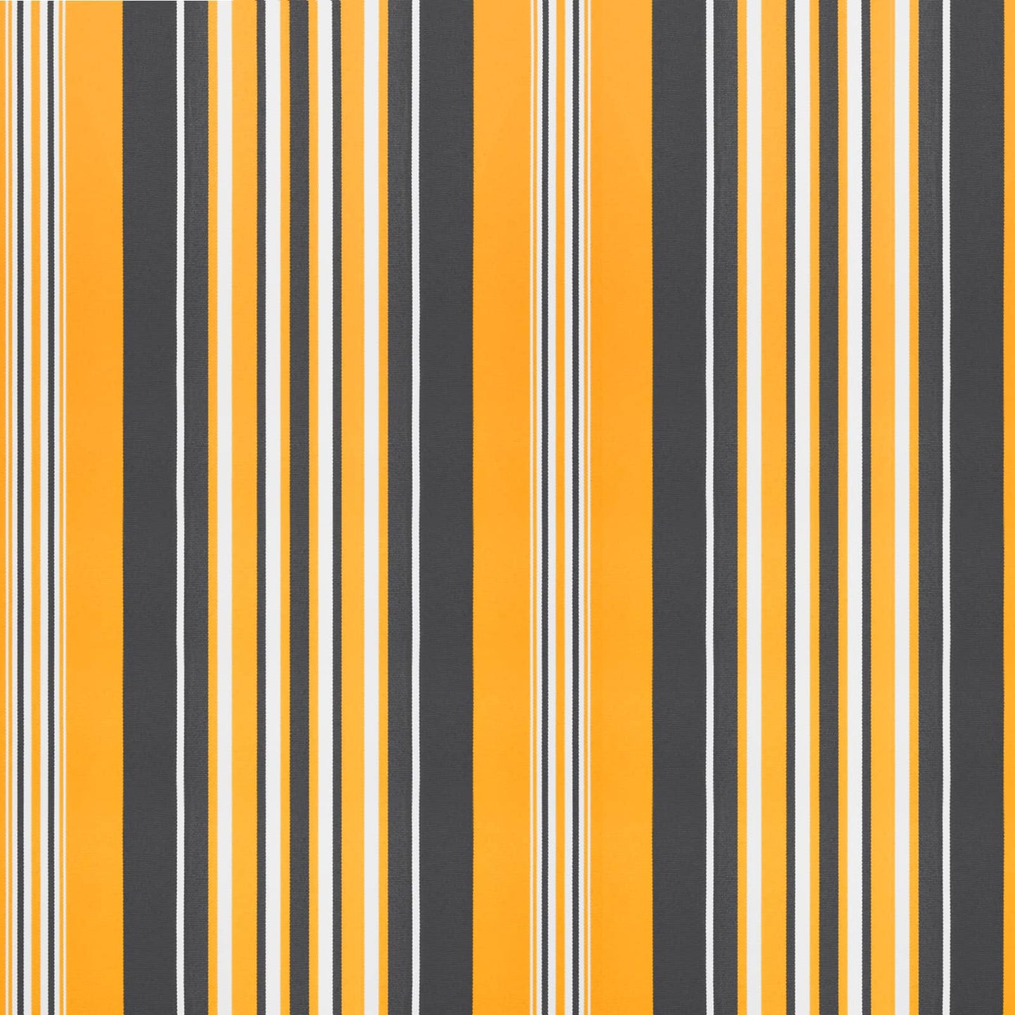 Elektrisch Uittrekbaar Zonnescherm Geel, Grijs en Wit 3 x 2 m