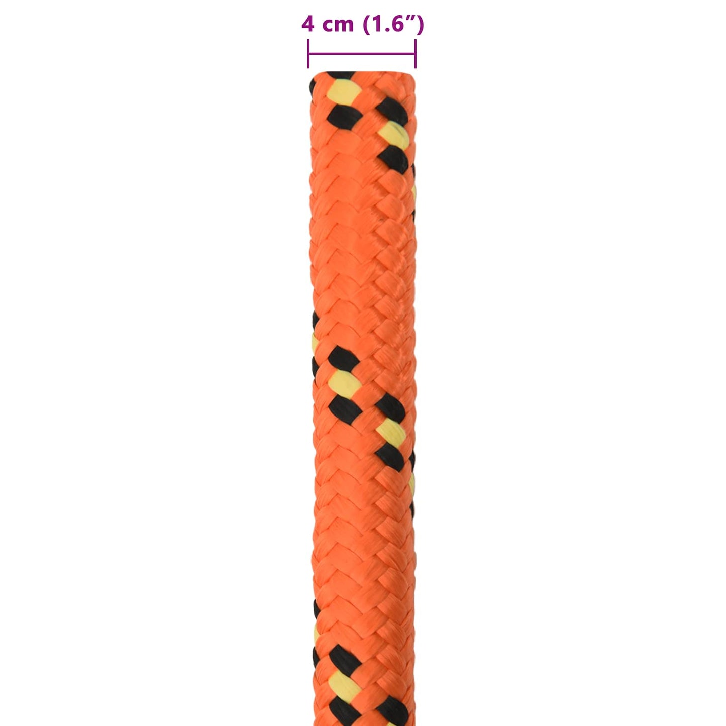Boottouw 4 mm 25 m Oranje