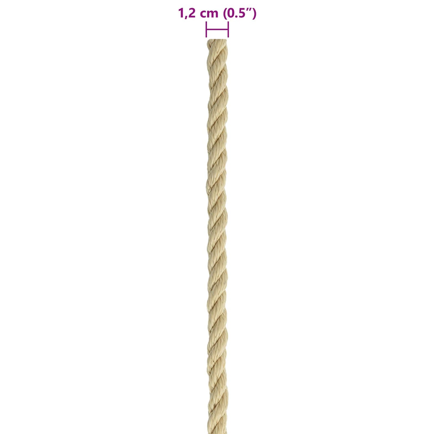 Boottouw 250 m 1.2 Naturel PP