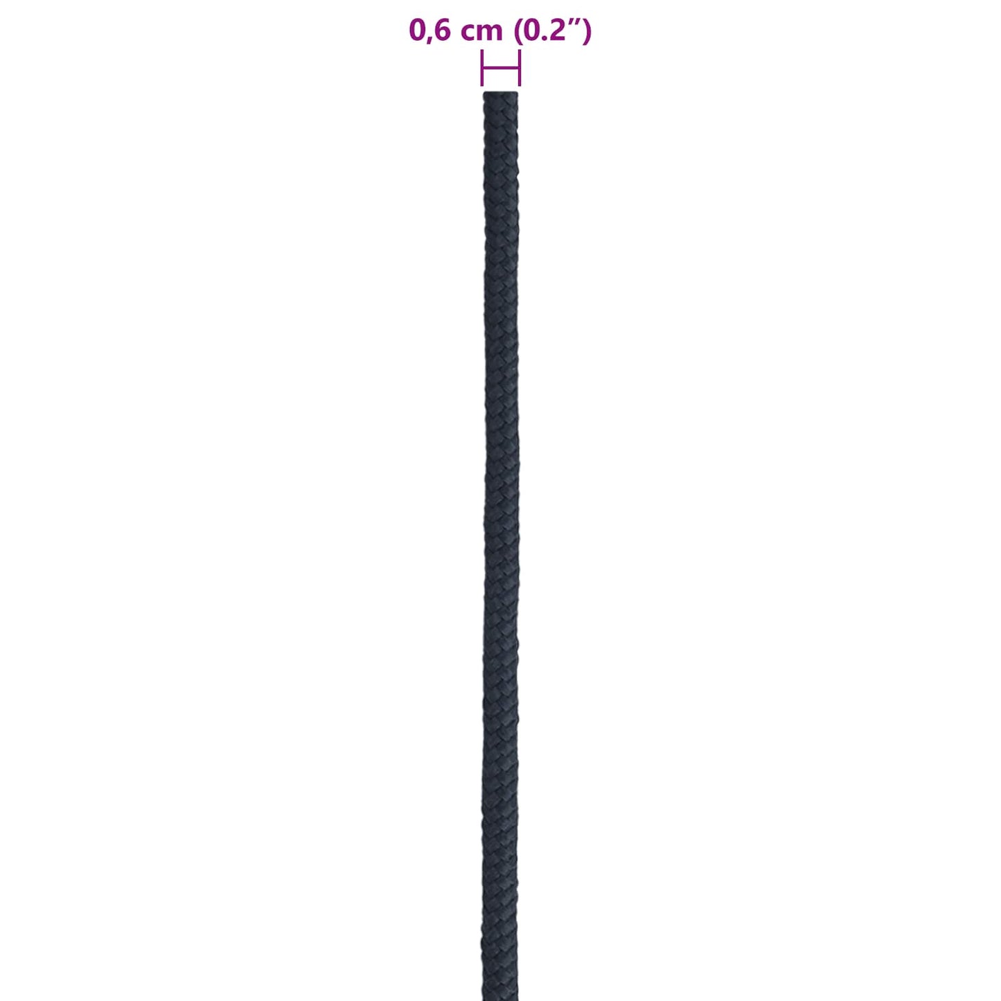 Boottouw 0.6 mm 250 m Koninklijk Blauw Polyester