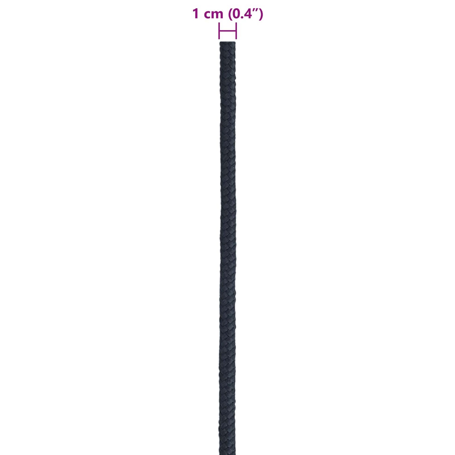 Boottouw 1 mm 25 m Koninklijk Blauw Polyester