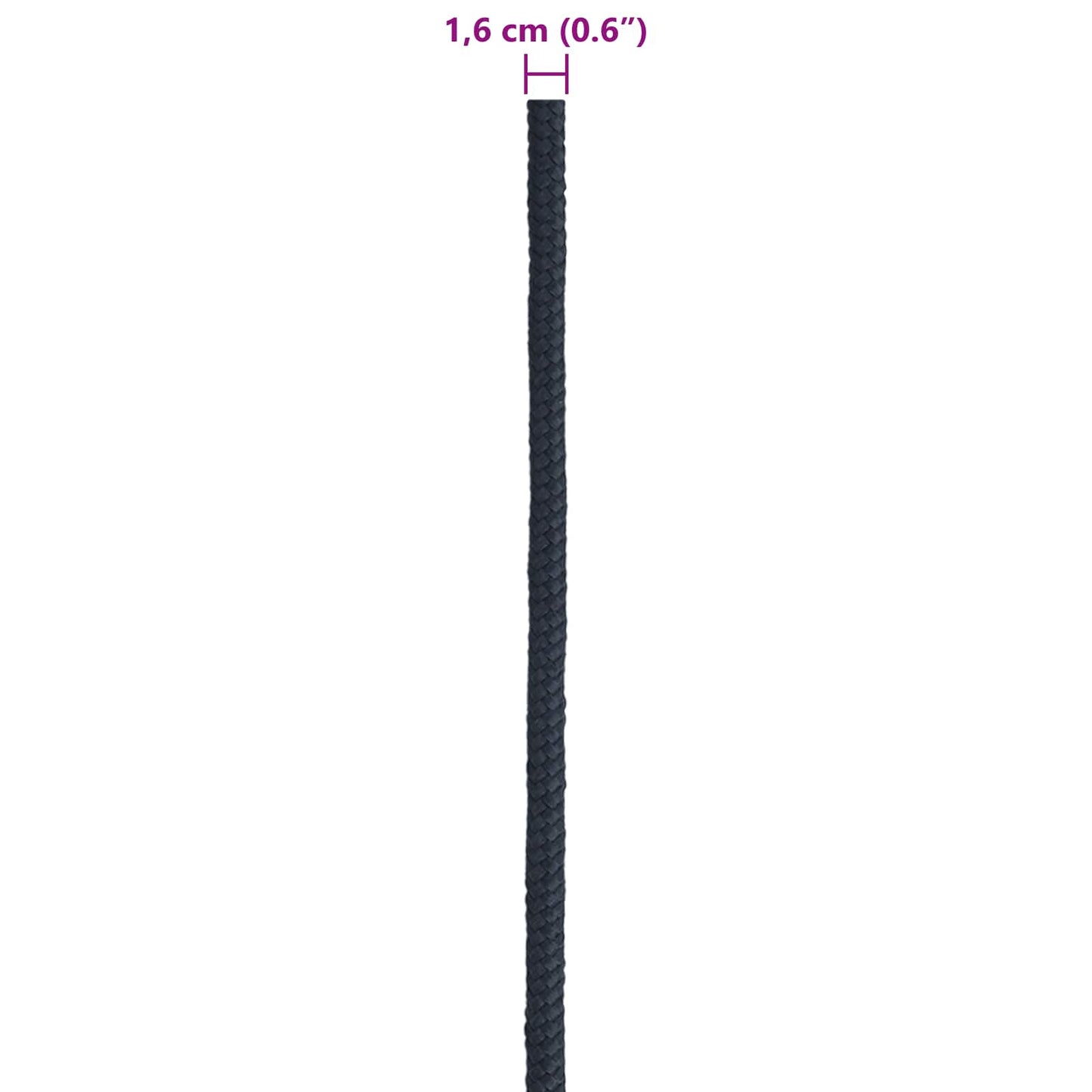 Boottouw Koninklijk Blauw 100 m Polyester