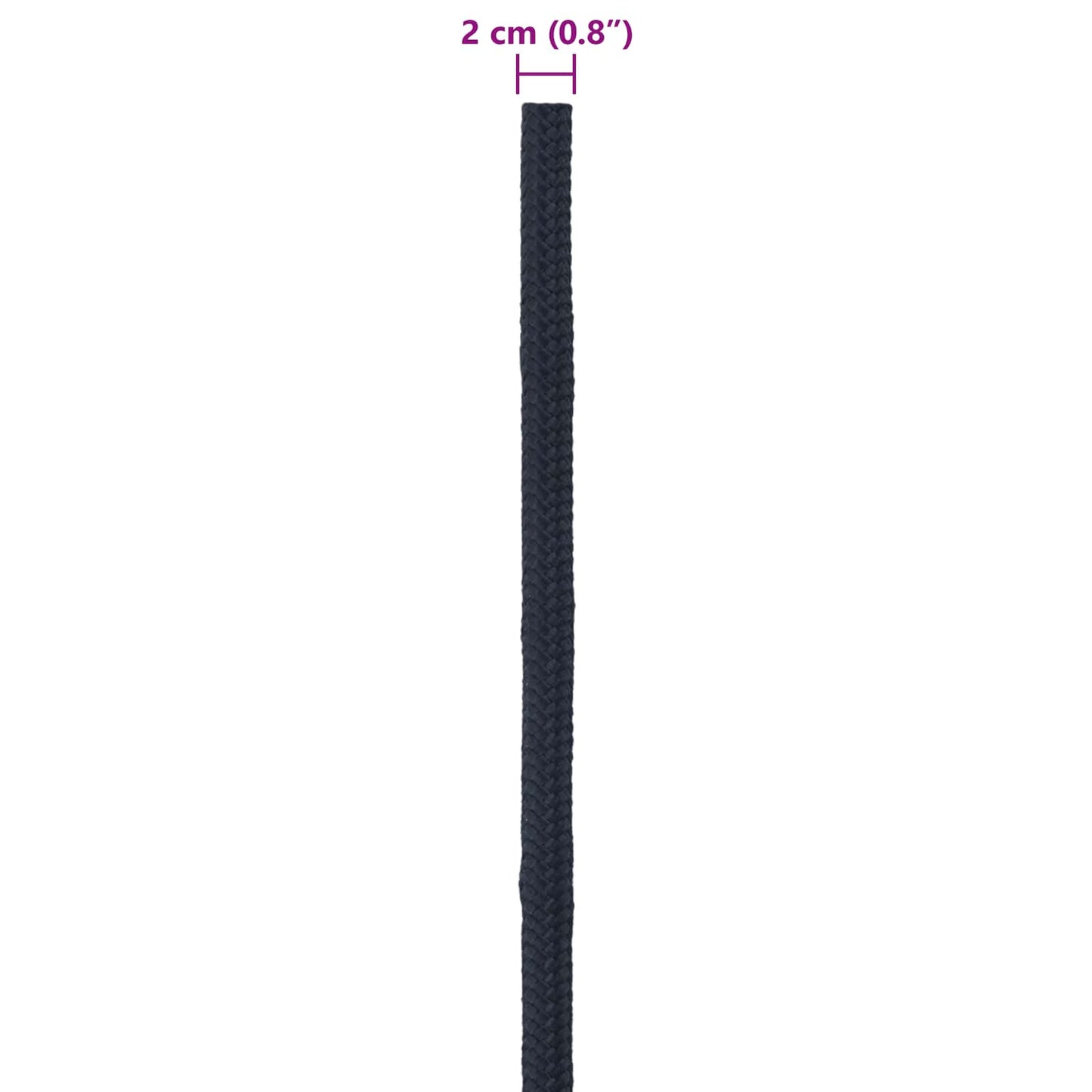 Boottouw Koninklijk Blauw 100 m Polyester