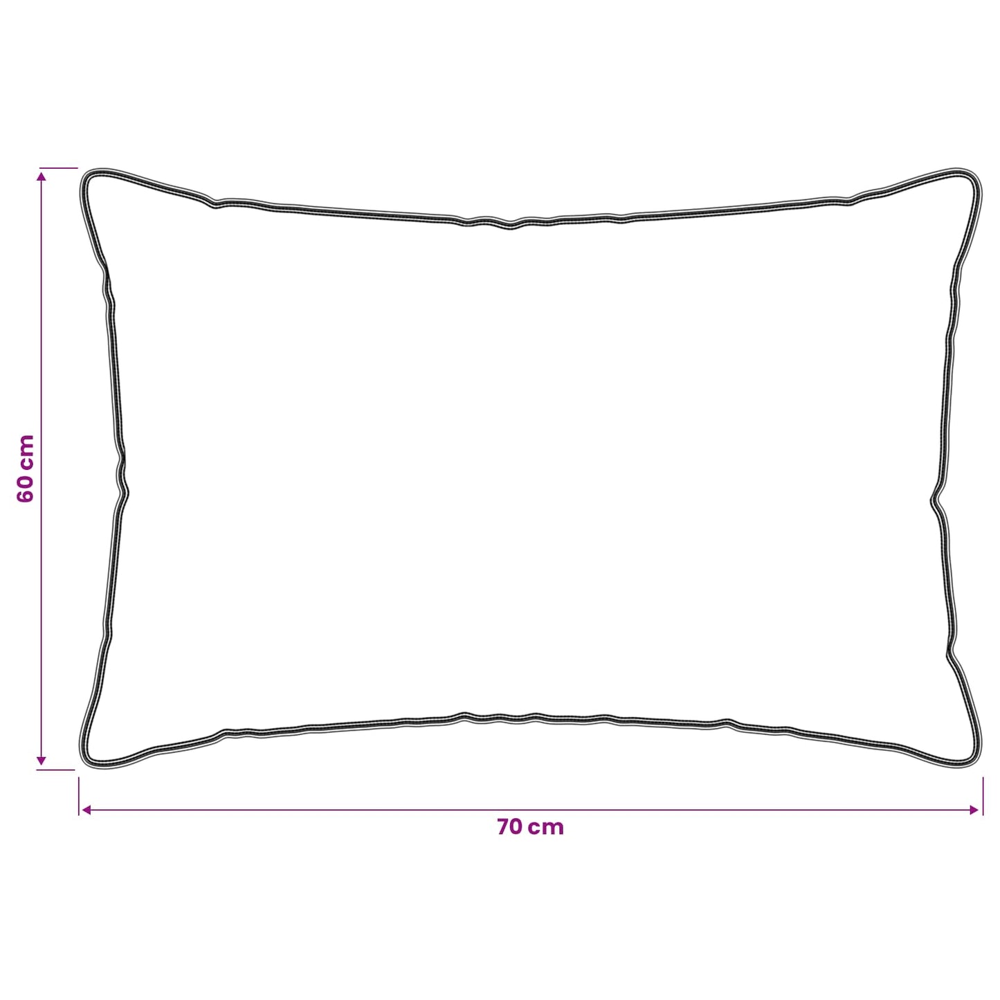 Dekbedset met kussen 2 pcs Wit Bamboe
