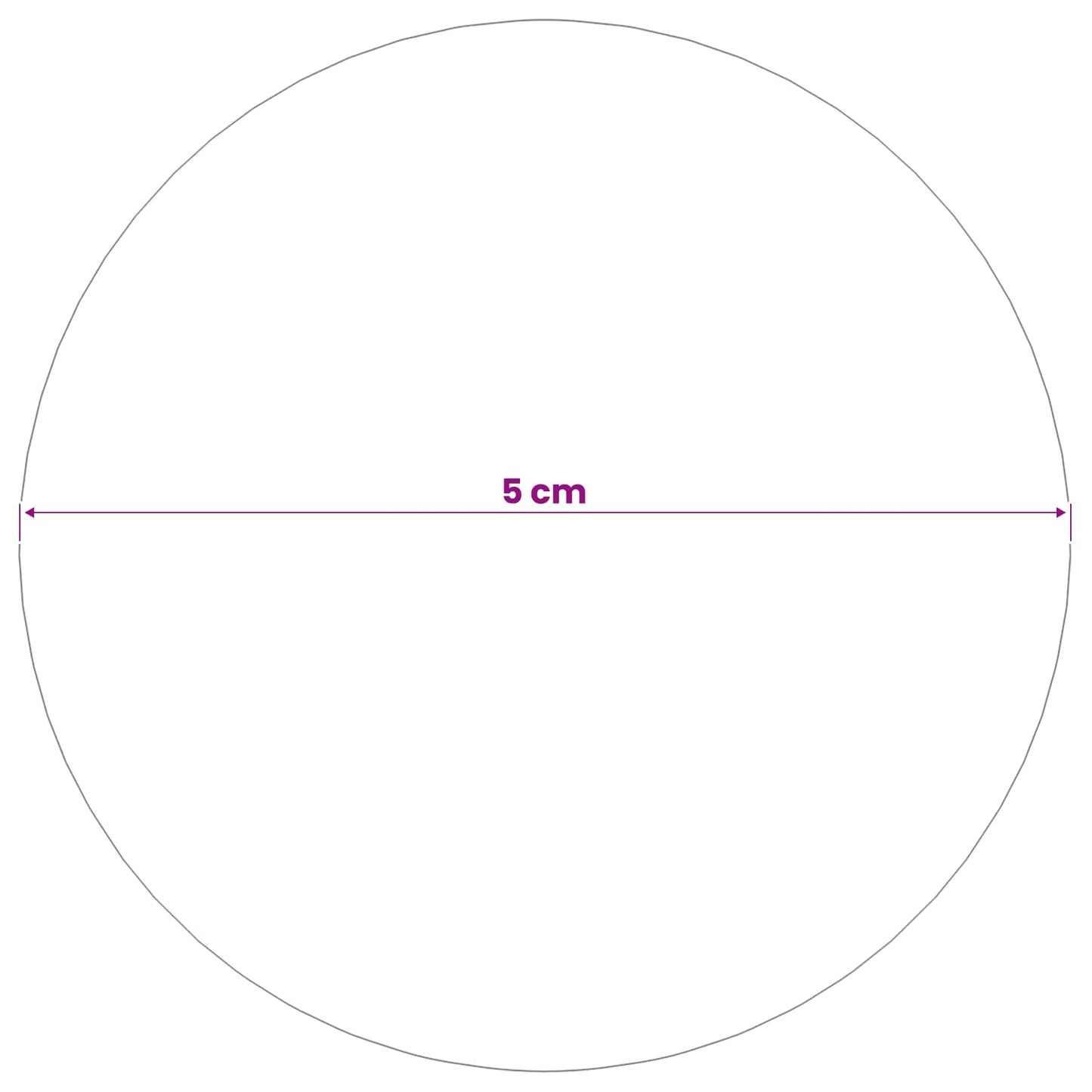 Geborstelde Bal 8 st Ø 5 cm zilver RVS 201