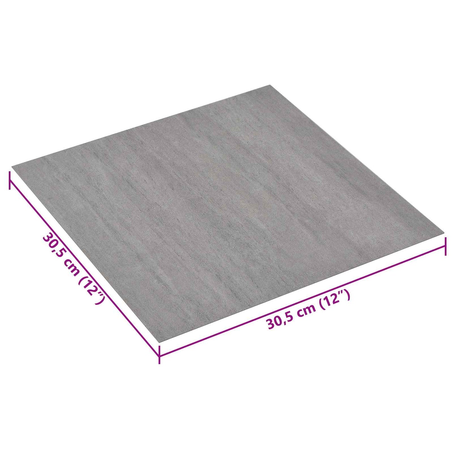 Zelfklevende Vloerplanken 30,5 x 30,5 cm 20 pcs PVC