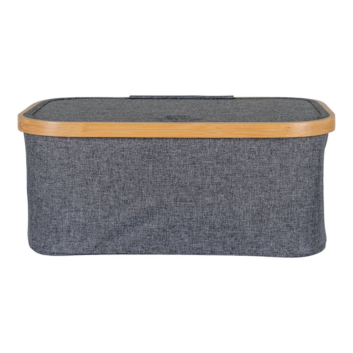 Noto Mand 38x26x16 cm donkergrijs bamboe polyester