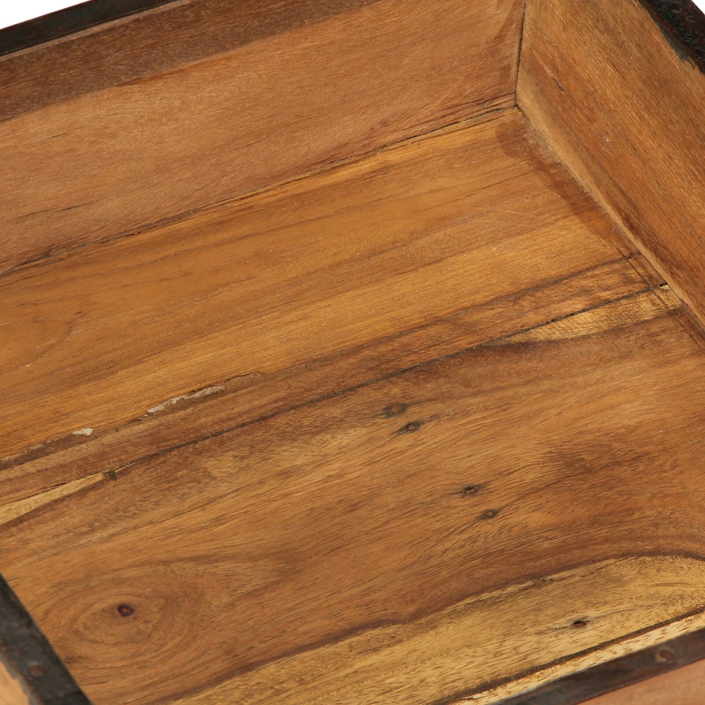 2-Delige Diensten Set Massief Hout Gerecycled 29 x 31 x 10 cm