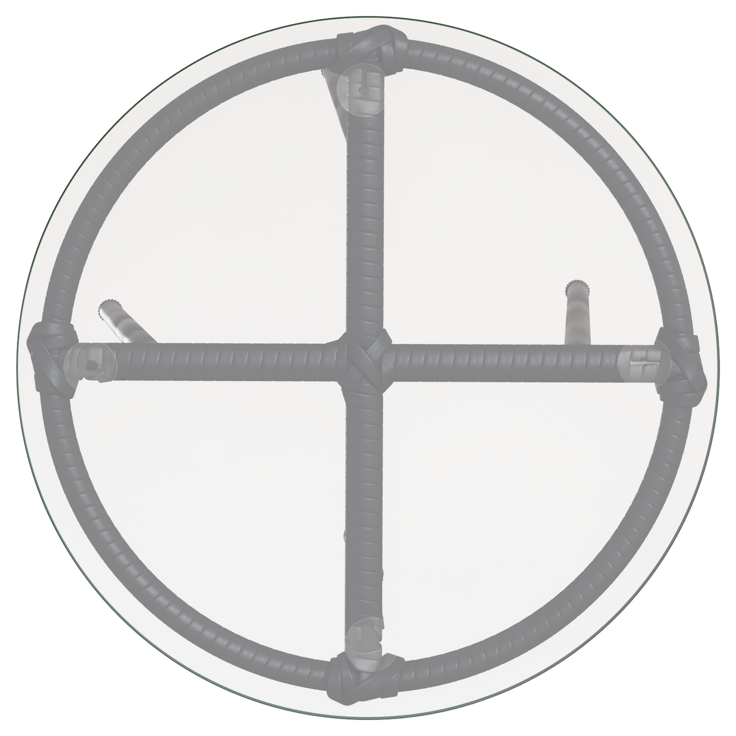 Tuin Eetset met kussen 3 pcs Zwart, Antraciet 35 x 35 x 45 cm